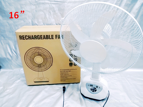 Ventilador de carga de escritorio de 12/16 pulgadas