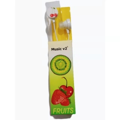 auriculares de frutas
