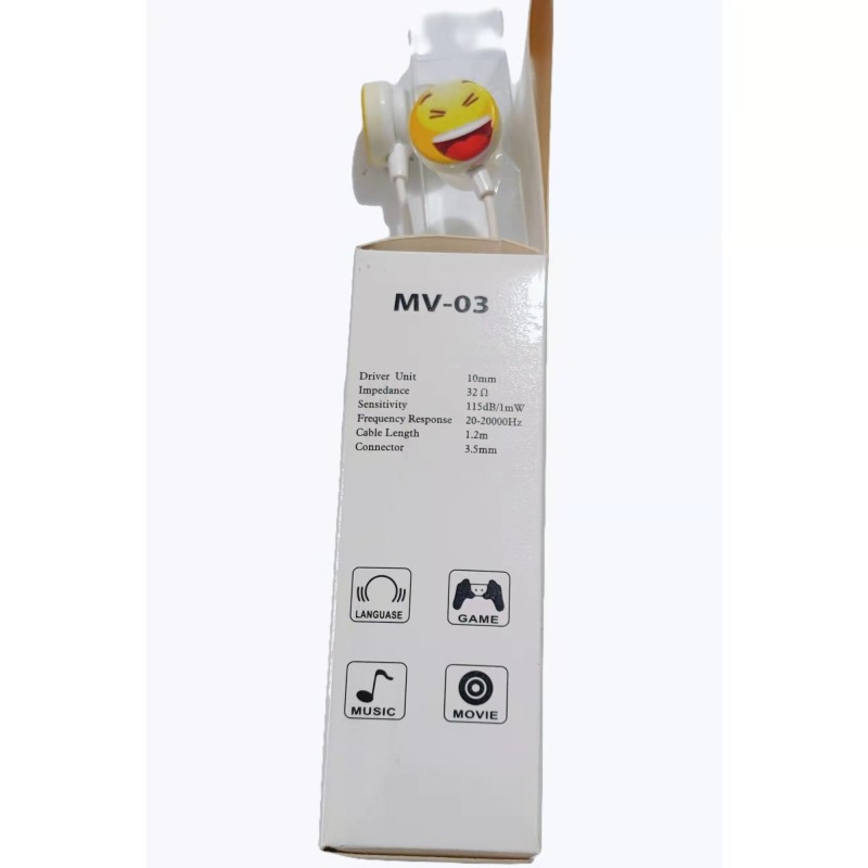 auriculares con emojis
