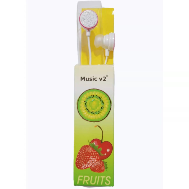 auriculares de frutas