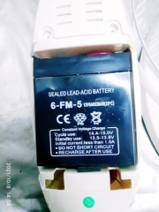 ventilador de piso recargable de 16/18 pulgadas