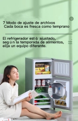 Double door refrigerator BDC-80