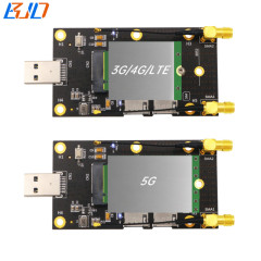 5G 4G LTE GSM Module NGFF M.2 Key B to USB 3.0 USB3.0 Wireless Adapter Card with 2 Nano SIM Slot & Antennas