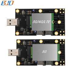 NGFF M.2 M2 Key-B to USB 3.0 Wireless Module Adapter Card With 2 Nano SIM Slot For 5G 4G GSM LTE Modem