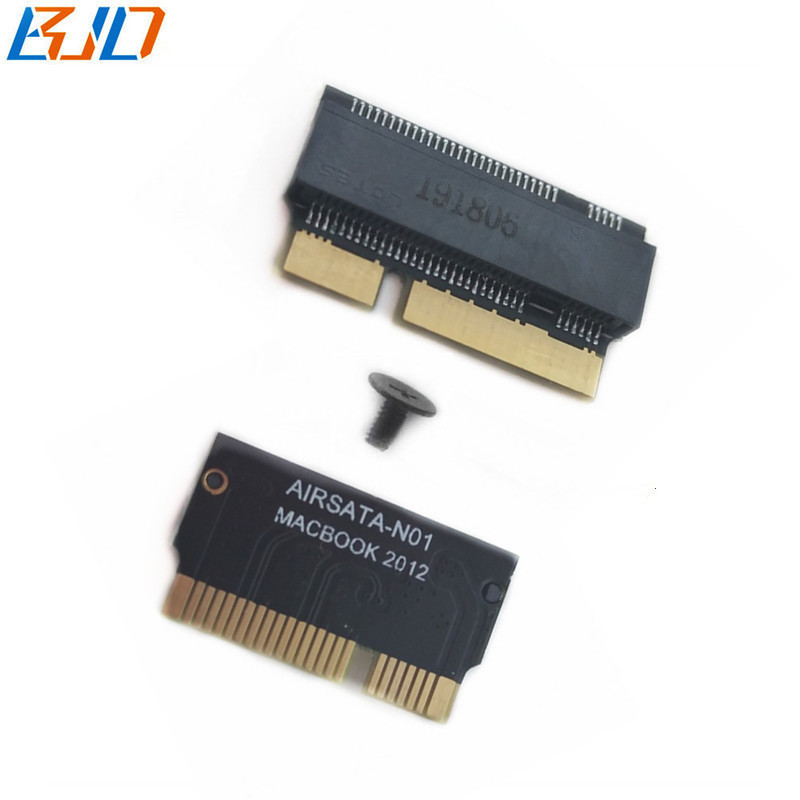 7+17Pin NGFF M.2 B-Key SATA Protocol SSD Adapter Converter Card for 2012 2013 Macbook A1425 A1398 MC975 MC976 MD212 MD213 ME662 ME664 ME665