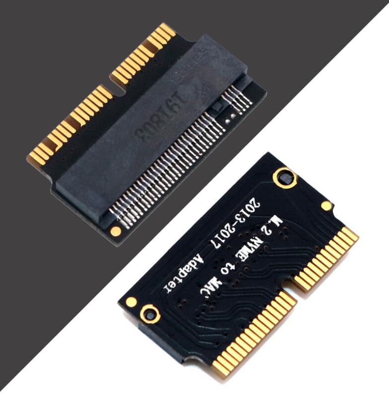 12+16Pin To NGFF M.2 M-key M2 NVME AHCI SSD Adapter Card for Macbook 2013~2017 A1465 A1466 A1398 A1502 A1419