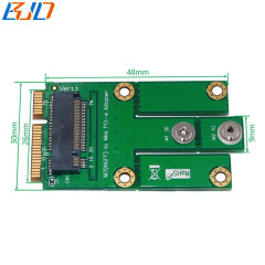 Mini PCI-E MPCIe 52PIN to M.2 NGFF Key B Wireless Adapter Card for GSM GPS GPRS 3G 4G LTE Modem