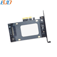 U.2 SFF-8639 Connector to PCI-E 4X PCIe X4 Adapter Riser Card For U.2 NVME SSD / 2.5" SATA SSD