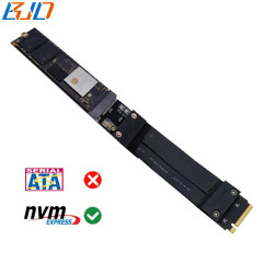 M.2 NGFF Key-M NVME SSD Adapter Card Flexible Extension Cable 20CM for 2230 2242 2260 2280 M2 NVME SSD