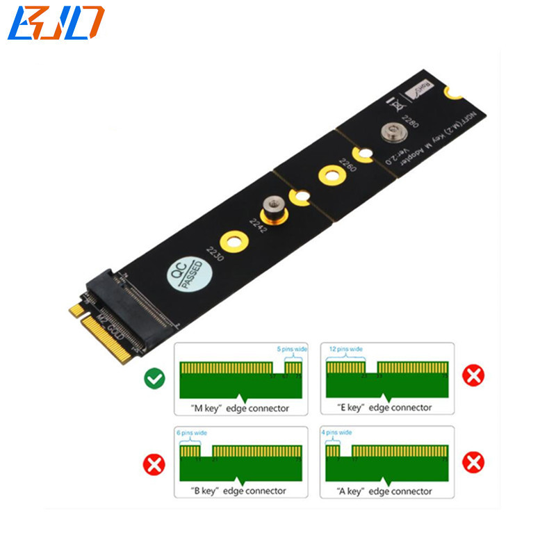 Mini PCI-E MPCIe Slot to M.2 NGFF Key-M Adapter Test Protection Card
