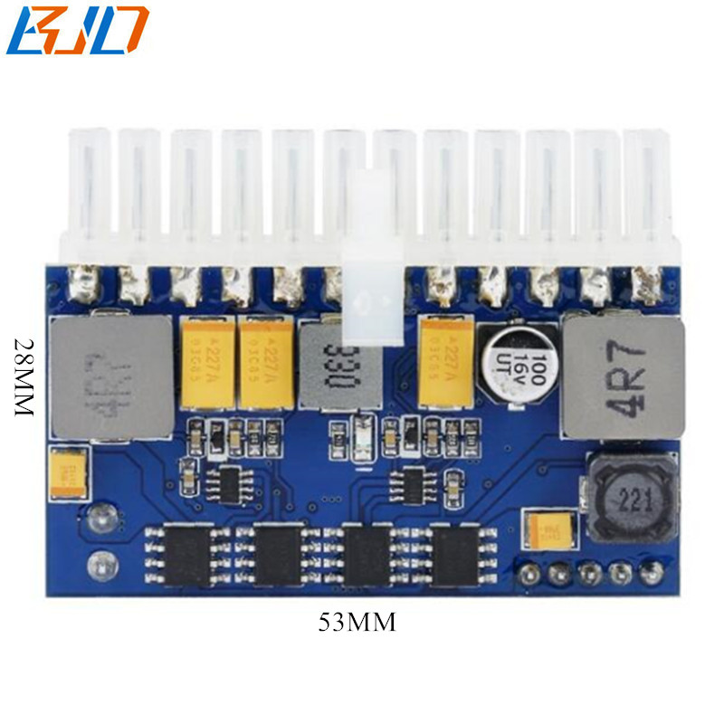 200W DC 19V 24Pin ATX Pico PSU Power Supply Module Plugin for MINI ITX PC Case