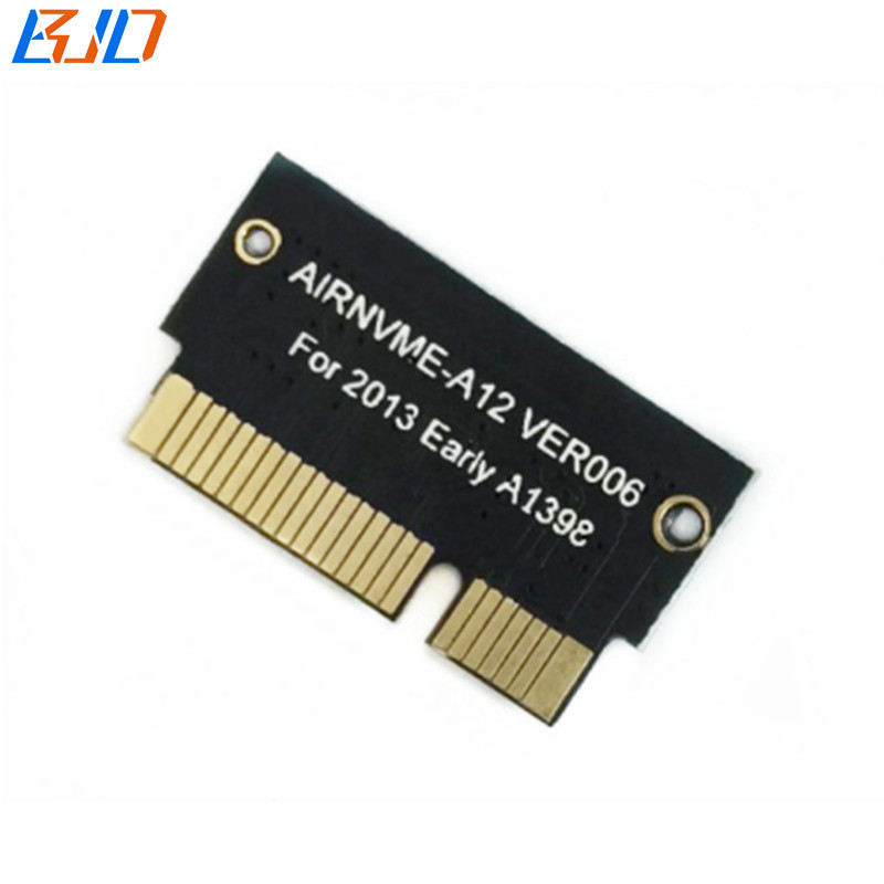 7+17Pin to NGFF M.2 NVME SATA SSD Adapter Card for 2012 Early 2013 Macbook A1425 A1398 MC975 MC976 MD212 MD213 ME662 ME664 ME665