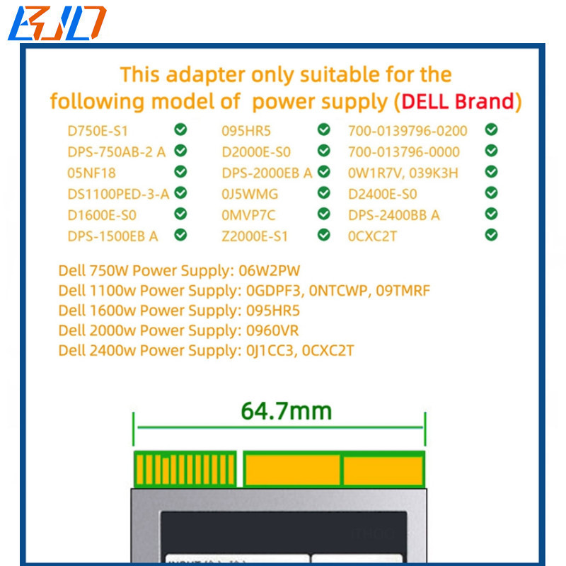 12 Ports ATX 6Pin 6PIN Connector Server Power Supply Breakout Board