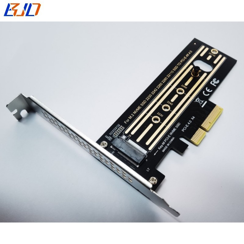 NGFF M2 NVME Key M Slot to PCI-E PCIe 4.0 4X SSD Adapter Riser Card For 2230 2242 2260 2280 22110 M.2 NVME SSD