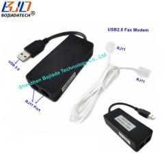 USB 2.0 Fax Modem Dual RJ11 Port 56K V.92 V.90 CONEXANT CX93010 Caller ID Support Windows XP 7 8 10 11 Linux
