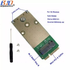 NGFF M.2 Key B to USB 3.0 Wireless Adapter Card Without SIM Slot For 5G EM9191 Quectel RM502Q-AE Telit FN980 Module