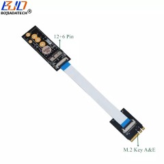 NGFF M.2 Key A/E to 12+6Pin Wifi Adapter Converter Card for Hackintosh BCM94360CD BCM94360CS2 BCM943224PCIEBT2 Module