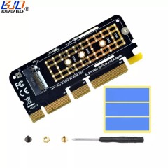 M2 NVME SSD Adapter M.2 NGFF key-M Slot to PCI-E PCIe 4X 8X 16X Expansion Riser Card For Computer Desktop