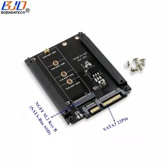 M.2 NGFF B-Key Key B SSD Adapter to SATA 3.0 Converter Riser Card 6Gbps for 2.5" M2 SATA SSD