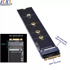 M.2 NGFF Key B Key-B to Key B+M Adapter Test Protection Card for M2 SATA SSD