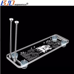 Graphics Card GPU Holder Bracket with RGB LED + Magnetic Pad for DIY PC Computer