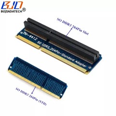 DDR3 SO DIMM Adapter Converter Card 204Pin DDR 3 Standard Protector SO DIMM DDR3 Memory Ram Tester Post Card