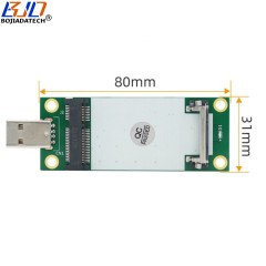 Mini PCI-E MPCIe 52Pin to USB 2.0 Converter Adapter Standard SIM Card Slot VER 2.0 For GSM GPRS GPS 3G 4G LTE Module Modem
