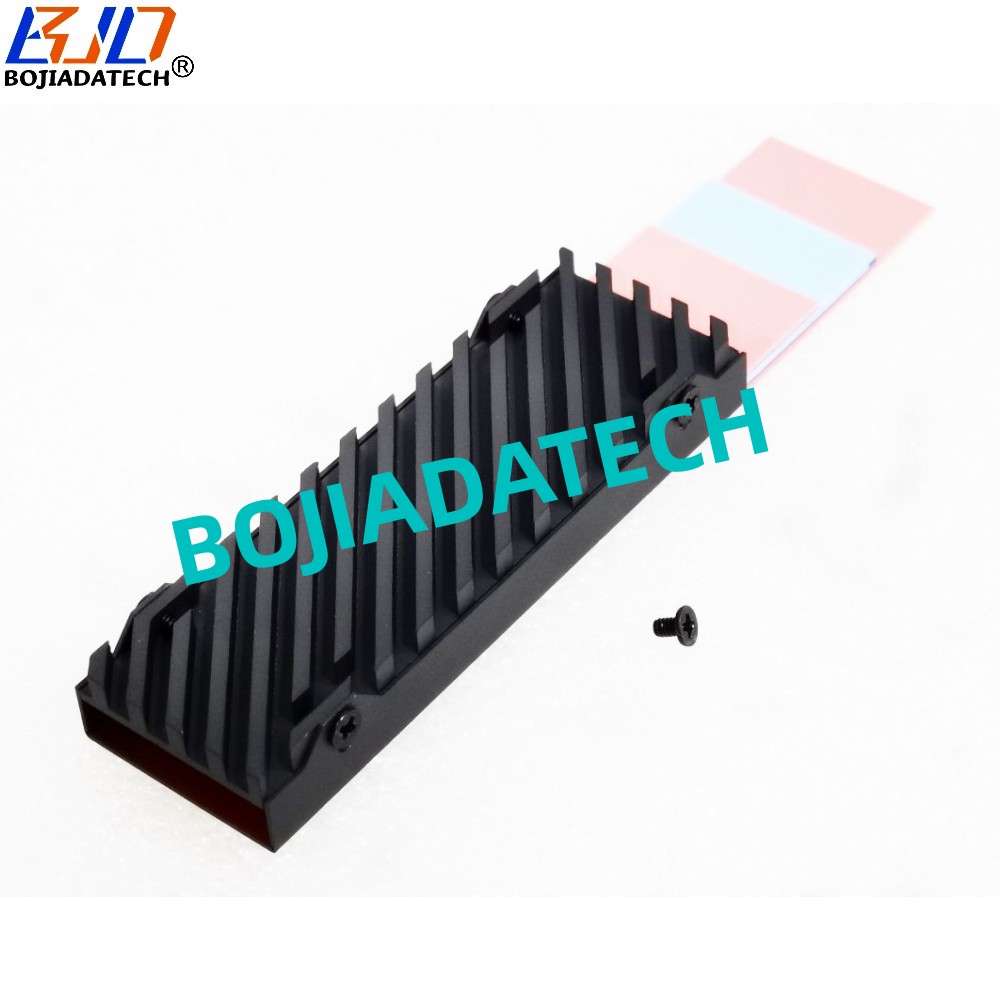NGFF M2 SSD Heatsink Pure Copper Graphene Coated Bracket 70*20MM 4MM For Laptop Computer PS5 Solid State Disk Cooling