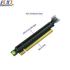 90 Degree PCI-E 3.0 16X Slot to X16 Adapter Riser Card For 1U Server PC Computer Case