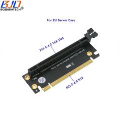 90 Degree PCI Express 16X Slot To PCI-E 4.0 X16 Adapter Converter Card For 2U Server Computer Case