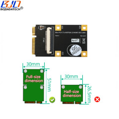 Mini PCI-E MPCIe to NGFF M.2 M-Key NVME SSD Converter Adapter Card With FPC Cable for 2230 2242 2260 2280 M2 Solid State Disk