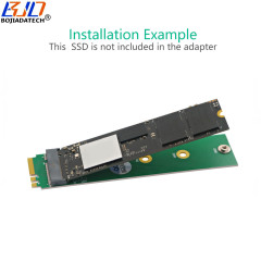 M.2 NGFF Key A/E/A+E to Key-M Slot NVME SSD Adapter Protection Card Support 2230 2242 2260 2280 Solid State Drive