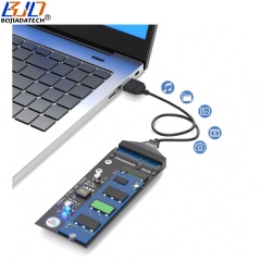 SATA 3.0 22PIN Interface to NGFF M.2 B-Key B+M Key 2280 SATA SSD Converter Adapter Card