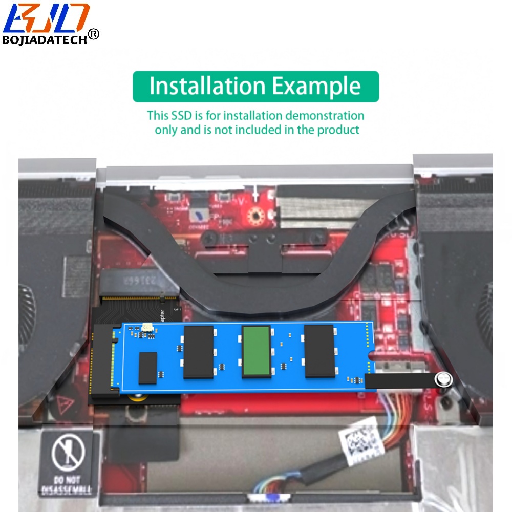 NGFF M.2 M-Key 2230 to 2280 Right Angle Extension M2 NVME SSD Converter Adapter Card For ROG Ally Gaming