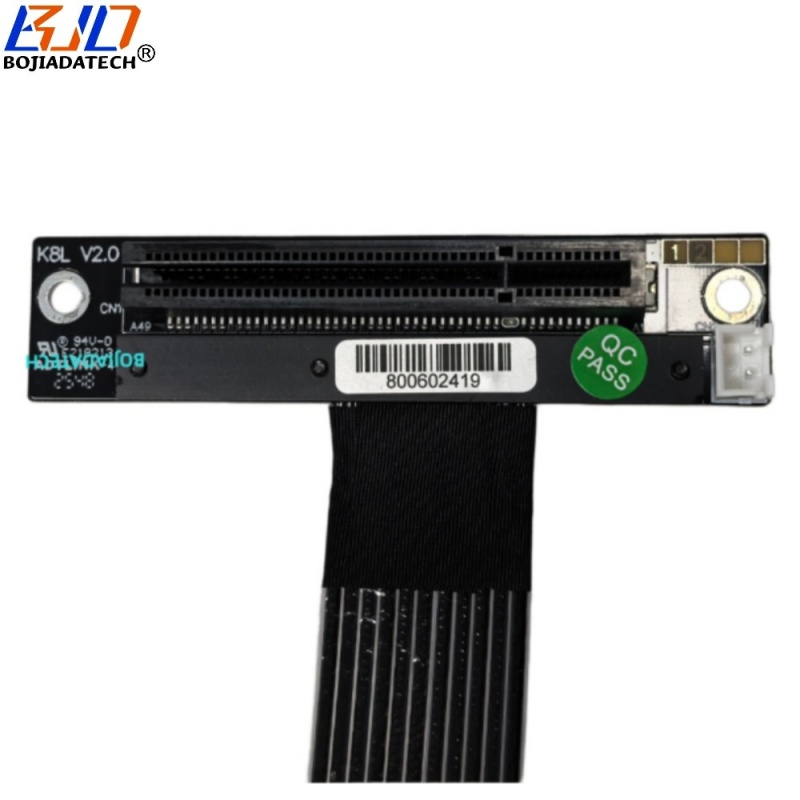 PCIe X8 PCI-E 5.0 8X Slot to NGFF M.2 NVME M-Key Riser Extension Cable 10CM 15CM 20CM 25CM 30CM 35CM 40CM 50CM