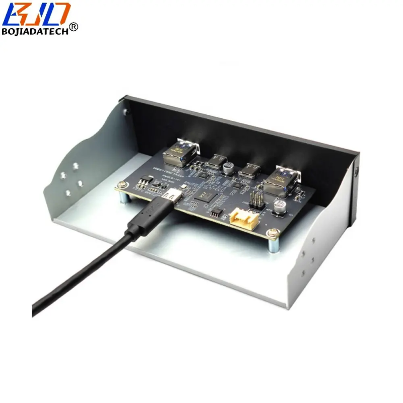 5.25" Desktop Front Panel With 2 * USB 3.2 Type-A + 2 * Type-C Connector 10Gbps For PC Computer Case