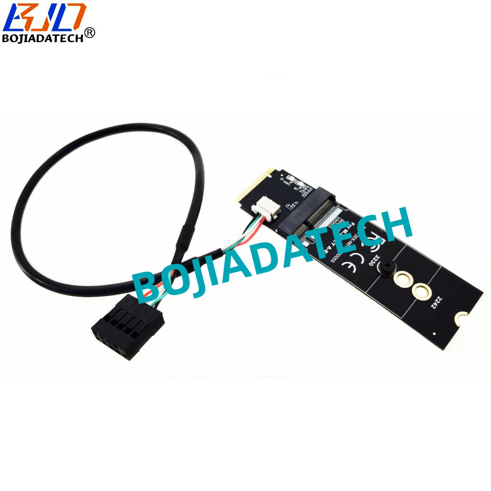 NGFF M.2 M-Key Interface to Key E/A+E Wireless Adapter Card for WiFi BT Module