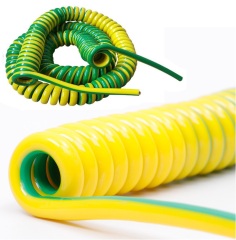 3core 5core 7core PVC PUR Coiled Wire Spiral Electric Cable