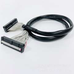 28 AWG、0.050インチ（1.27mm）ピッチ撚り線ラウンドジャケット/シールドフラットケーブル