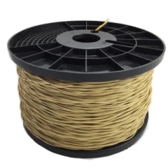 Light weight Military Field Telephone Cable, Two core twisted pair high temperature, fire resistant DON10, WD1/TT, D10 Telephone Cable