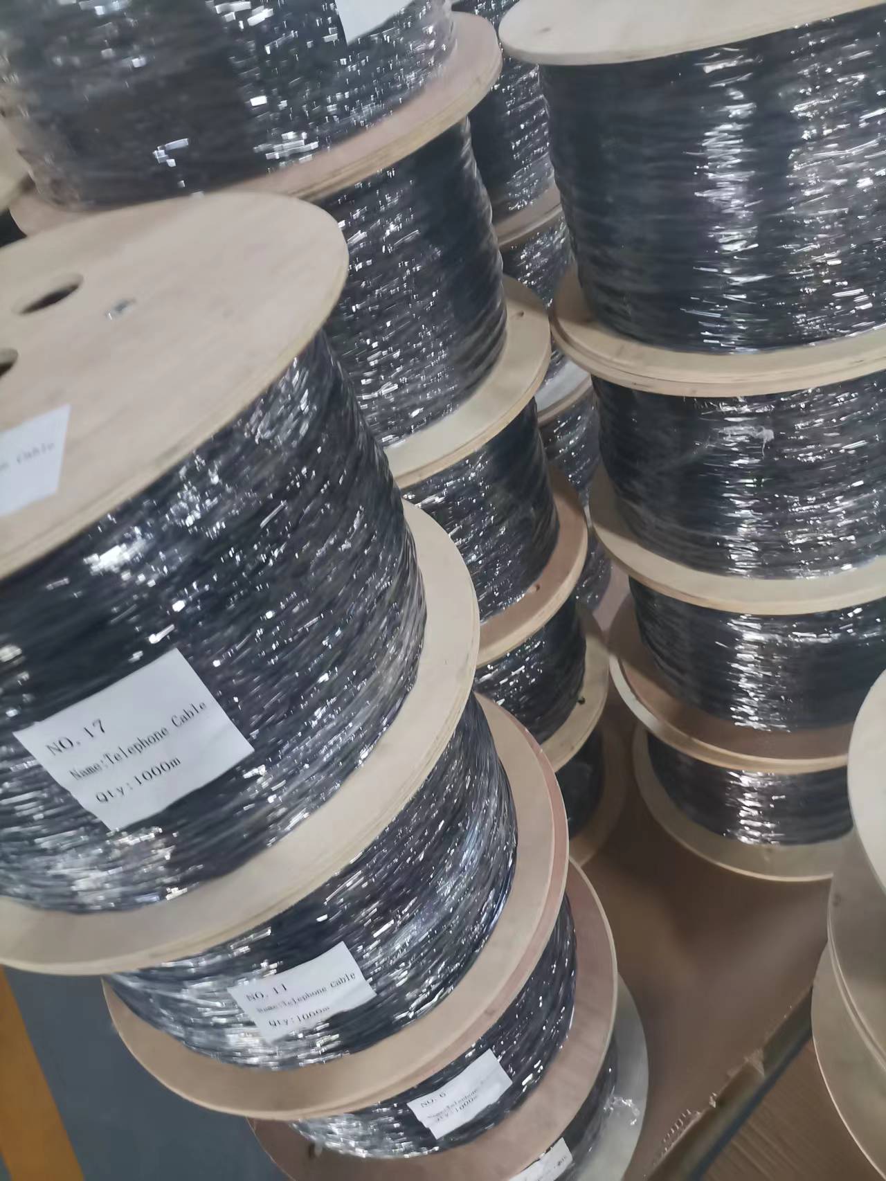Light weight Military Field Telephone Cable, Two core twisted pair high temperature, fire resistant DON10, WD1/TT, D10 Telephone Cable