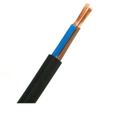 H03vvh2-F 2X0.5mm2 2X0.75mm 2 Cores Flat PVC Jacket Flexible Electric Power Cable