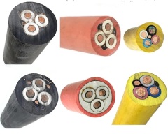 Custom/OEM Mz Rubber Sheathed Drill Flexible Coal Mine Driller Mine Cable