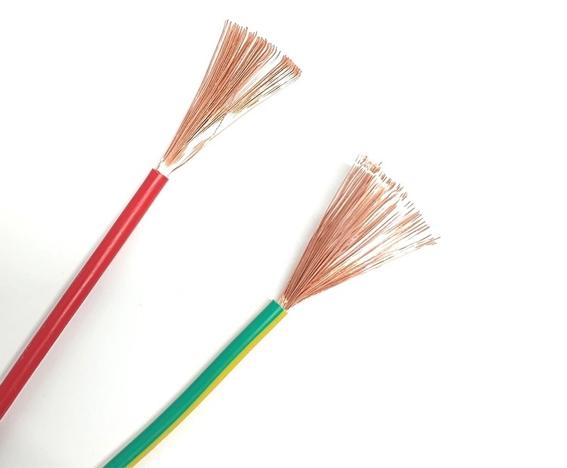 PVC Insulated H05V-K/H07V-K1.5mm 2.5mm 4mm 6mm 10mm Single Core Copper House Wire Electrical Flexible Cable Building Wire