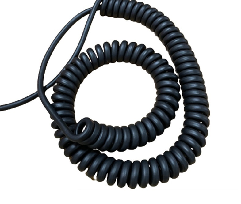 Câble spiralé 6x1.0 + 1x2.5 mm²
