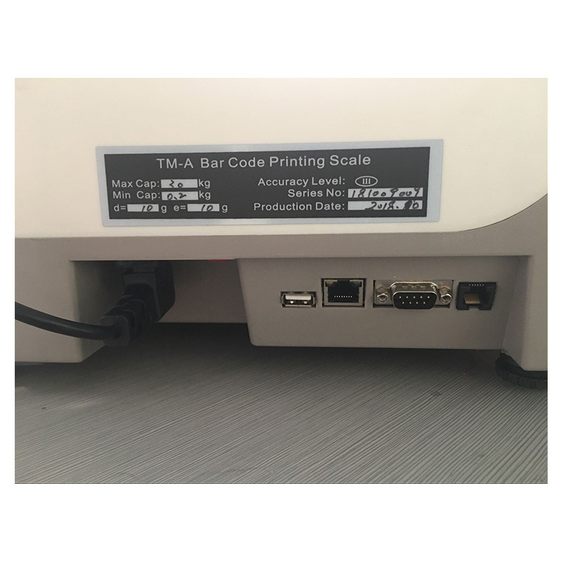 Barcode Label Printing Scale