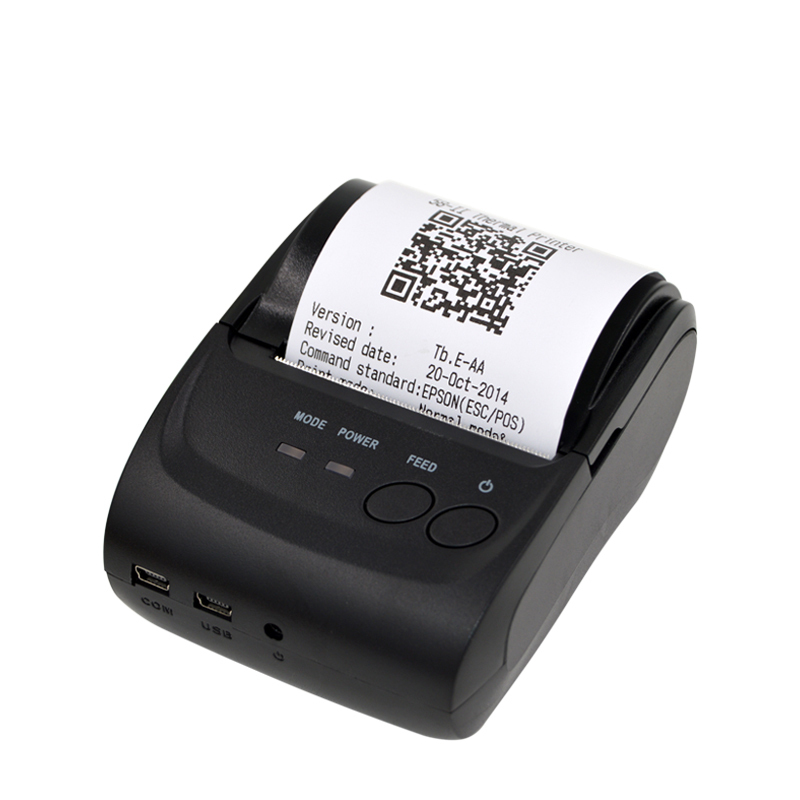 Support Android & IOS 58mm Mini Bluetooth Portable Printer