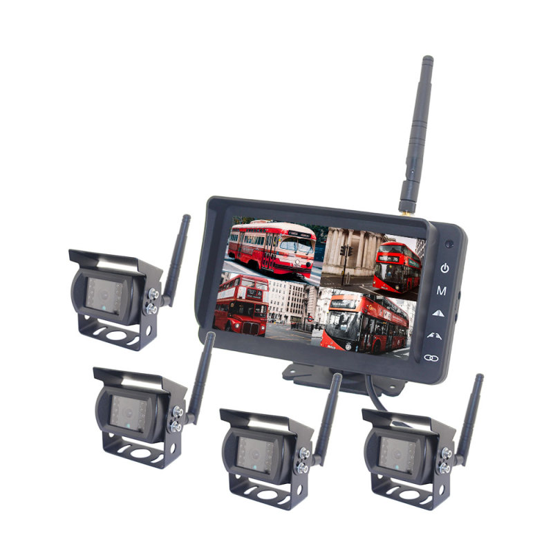 7" 1080P quad wireless system