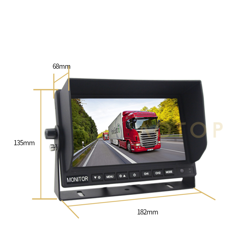 7 Inch Heavy Duty Monitor for Truck CM-709M