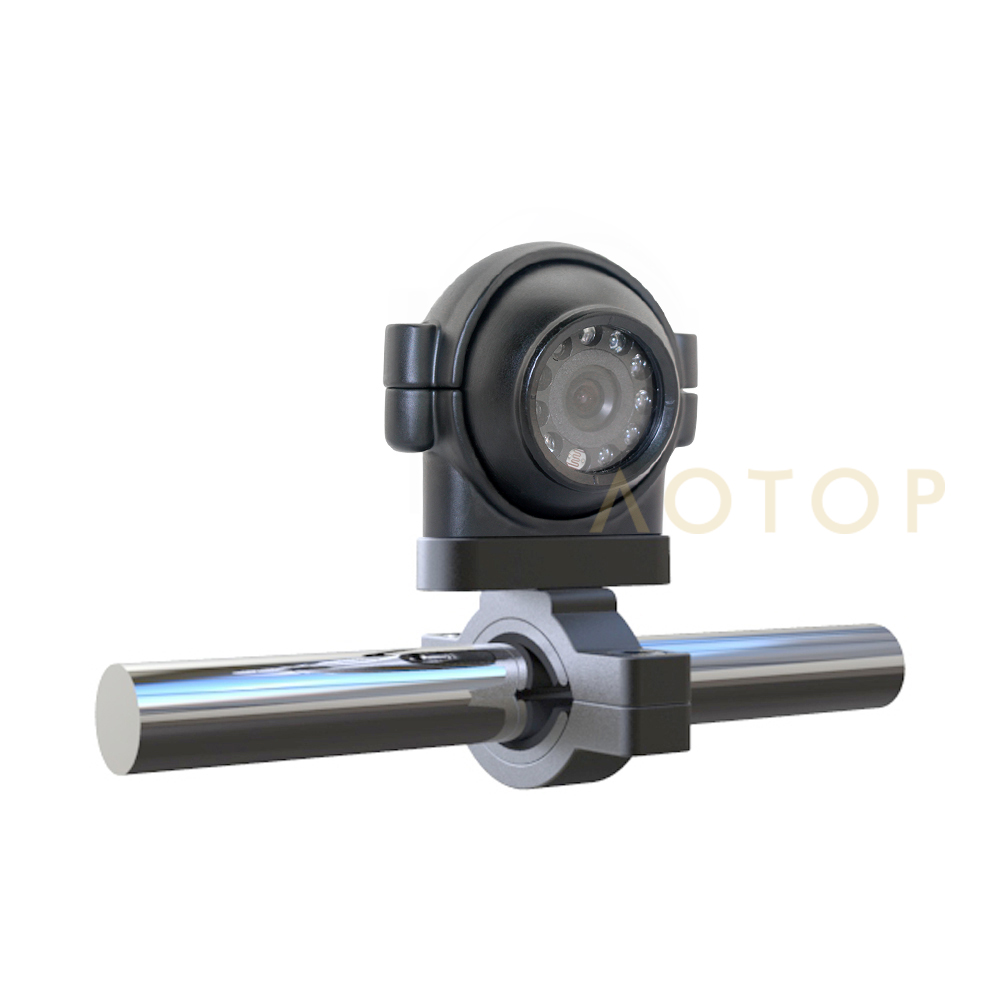 HD Heavy-Duty Vehicle Camera with Clip Wing Mirror Arm Bracket AC-388B